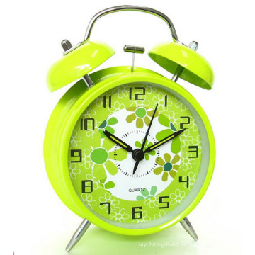 Venta al por mayor Logo Print Table Alarm Clock